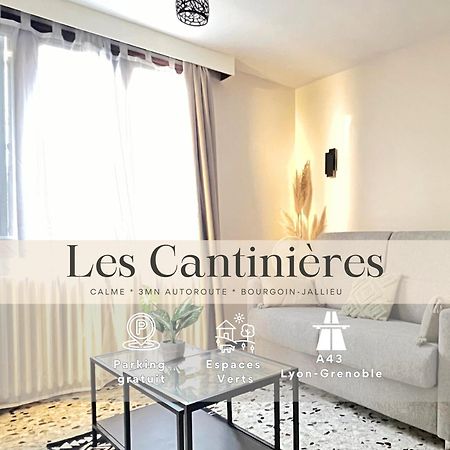 Les Cantinieres - Bourgoin Jallieu - Jardin Prive Ruy-Montceau Extérieur photo