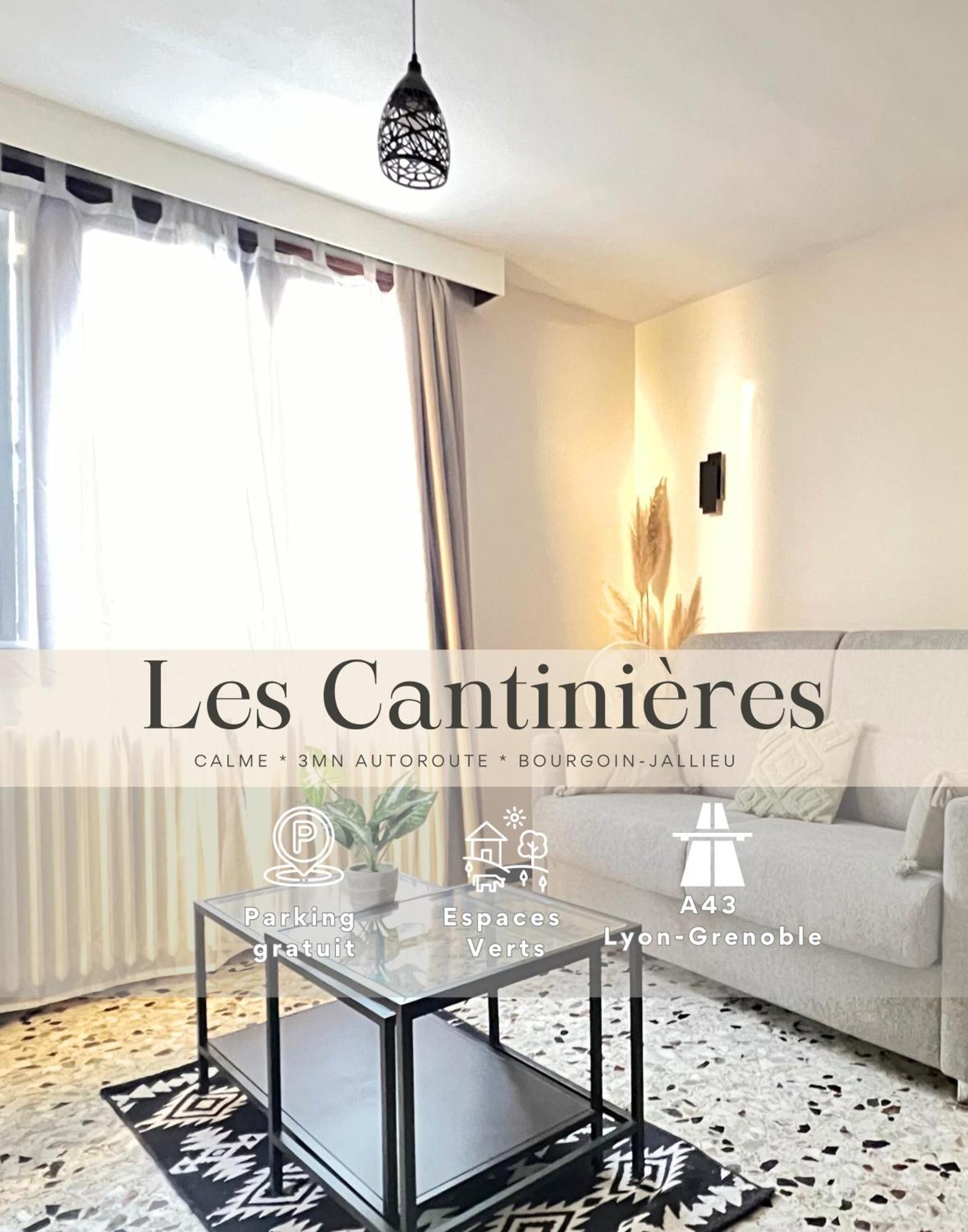 Les Cantinieres - Bourgoin Jallieu - Jardin Prive Ruy-Montceau Extérieur photo